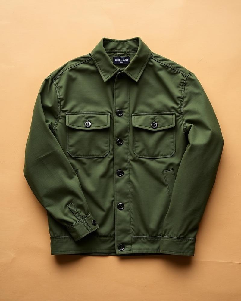 Olive Chore Jacket